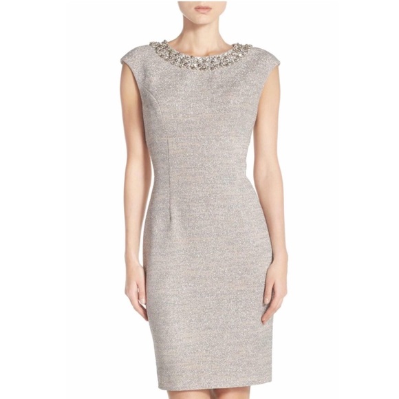 Gorgeous Eliza j crystal embellished dress